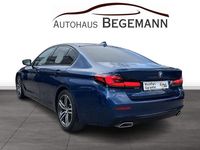 Gebraucht BMW 520 Performance 190 PS (139 kW) 2022 Blau Limousine