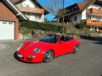 Gebraucht Porsche 911 Carrera 4S Cabriolet 355 PS (261 kW) 2007 Rot Cabrio