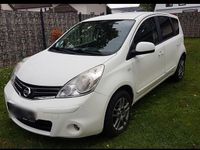 Gebraucht Nissan Note Acenta 103 PS (75 kW) 2009 Weiß Kleinwagen