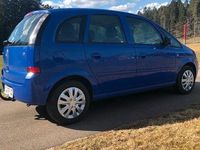 Gebraucht Opel Meriva Edition 101 PS (74 kW) 2005 Blau Van / Kleinbus