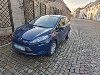 Gebraucht Ford Fiesta 60 PS (44 kW) 2009 Blau Kleinwagen