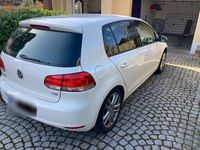 Gebraucht VW Golf VI 122 PS (89 kW) 2009 Weiß Kleinwagen