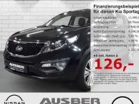 Gebraucht Kia Sportage Spirit 184 PS (135 kW) 2015 (1k) black pearl p SUV