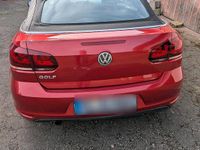 Usata VW Golf 105 CV (77 kW) 2011 Rosso Cabrio