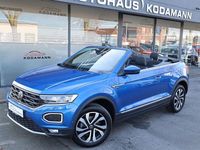 Gebraucht VW T-Roc Cabriolet Active 150 PS (110 kW) 2021 Blau Cabrio