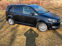 Gebraucht VW Touran Edition 105 PS (77 kW) 2015 Schwarz Van / Kleinbus