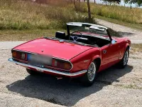 Gebraucht Triumph Spitfire 69 PS (50 kW) 1971 Rot Cabrio