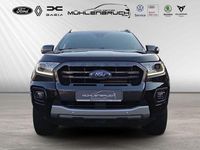 Gebraucht Ford Ranger Wildtrack 212 PS (155 kW) 2022 Agate black metallic Pickup