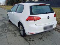 Gebraucht VW Golf VII 86 PS (63 kW) 2014 Weiß Kleinwagen