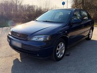 Gebraucht Opel Astra Selection 101 PS (74 kW) 2001 Blau Limousine