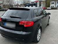 Second-hand Audi A3 S-Line 105 CP (77 kW) 2012 Negru Hatchback