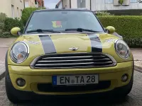 Gebraucht Mini One Cabriolet 98 PS (72 kW) 2010 Gelb Cabrio