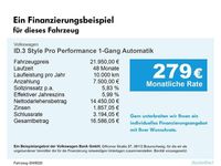 Gebraucht VW ID.3 Pro Performance 150 kW (204 PS) 2020 Mangangrau (metallic) Kleinwagen
