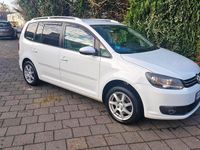 Gebraucht VW Touran 150 PS (110 kW) 2014 Weiß Van / Kleinbus