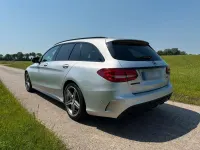 Gebraucht Mercedes C220 AMG line 170 PS (125 kW) 2016 Silber Kombi