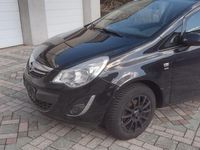 Gebraucht Opel Corsa Edition 87 PS (63 kW) 2011 Schwarz Kleinwagen
