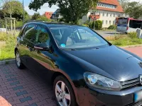 Gebraucht VW Golf VI 122 PS (89 kW) 2010 Schwarz Limousine