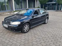Gebraucht Opel Astra 101 PS (74 kW) 2001 Schwarz Limousine