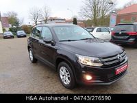 Gebraucht VW Tiguan Trendline 110 PS (80 kW) 2012 Schwarz SUV