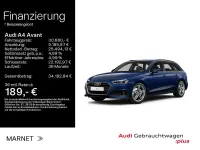 Usado Audi A4 Performance 204 HP (150 kW) 2024 Azul Carrinha