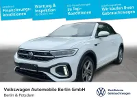 Gebraucht VW T-Roc Cabriolet R-line 150 PS (110 kW) 2025 Weiß Cabrio