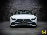 Gebraucht Mercedes SL43 AMG AMG Line Premium Plus 381 PS (280 kW) 2024 Weiß (manufaktur opalithweiß bright) Cabrio