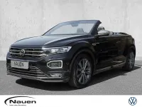 Gebraucht VW T-Roc Cabriolet R-line 150 PS (110 kW) 2021 Schwarz Cabrio