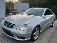 Gebraucht Mercedes CLK500 306 PS (225 kW) 2004 Silber Coupé