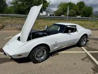 Gebraucht Corvette C3 197 PS (144 kW) 1977 Weiß Coupé