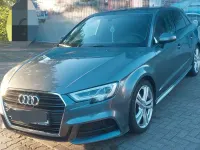 Second-hand Audi A3 S-Line 116 CP (85 kW) 2019 Gri Berlinǎ