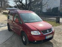 Gebraucht VW Caddy Life 102 PS (75 kW) 2007 Rot Van / Kleinbus