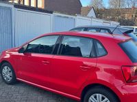 Gebraucht VW Polo Trendline 60 PS (44 kW) 2014 Rot Kleinwagen