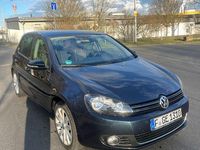 Gebraucht VW Golf VI Style 105 PS (77 kW) 2011 Blau Kleinwagen