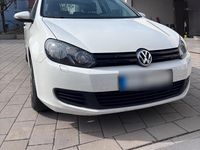 Usata VW Golf VI Trendline 80 CV (58 kW) 2009 Bianco Utilitaria
