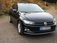 Gebraucht VW Polo Comfortline 95 PS (69 kW) 2019 Schwarz Limousine