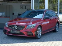 Gebraucht Mercedes C200 AMG 184 PS (135 kW) 2018 Rot Limousine