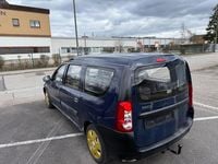 Gebraucht Dacia Logan MCV Basis 84 PS (61 kW) 2011 Blau Kombi