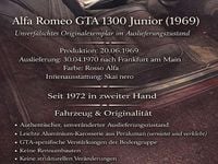 Gebraucht Alfa Romeo GTA 95 PS (69 kW) 1970 Rot Coupé