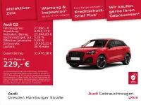 Gebraucht Audi Q2 Advanced Plus 150 PS (110 kW) 2023 Tangorot metallic SUV