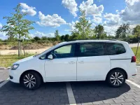 Gebraucht VW Sharan Comfortline 150 PS (110 kW) 2021 Weiß Van / Kleinbus