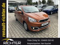 Second-hand Mitsubishi Space Star 71 CP (52 kW) 2017 Portocaliu Hatchback