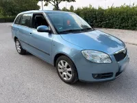 Gebraucht Skoda Fabia 87 PS (63 kW) 2009 Blau Kombi