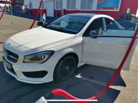 Gebraucht Mercedes CLA200 AMG line 156 PS (114 kW) 2016 Weiß Coupé