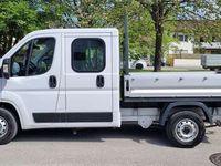 gebraucht Fiat Ducato 2.2 120 DOKA Pritsche * Klimaaut/Navi/AHK * TOP!