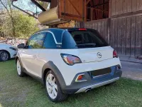 Gebraucht Opel Adam Rocks Rocks 101 PS (74 kW) 2015 Weiß Kleinwagen