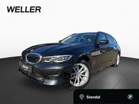 Gebraucht BMW 320 Advantage 190 PS (139 kW) 2021 Black sapphire (schwarz) Kombi