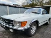 Gebraucht Mercedes SL280 185 PS (136 kW) 1981 Weiß Cabrio