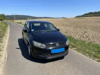 Gebraucht VW Polo Trendline 69 PS (50 kW) 2012 Schwarz Kleinwagen
