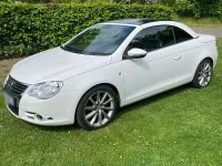 Usata VW Eos Edition 160 CV (117 kW) 2010 Bianco Cabrio