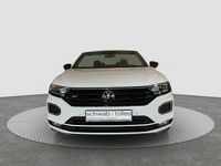 Gebraucht VW T-Roc Cabriolet R-line 150 PS (110 kW) 2021 Weiß Cabrio